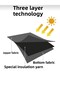 Camel Thermal Blackout Light-Proof Background Curtain Blackout Sunshade Curtain 99% Blackout - 2