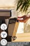 ماكينة إسبرسو ولاتيه أوتوماتيكية Mycaffee Barista S20 مع خزان حليب مدمج، باللون الفضي - 3