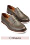 Genuine Leather, Laceless, Special Vidala Leather, Men's Shoes - 5