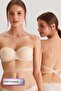 Women's 6627 Pisa Supported Push-Up Strapless Multi Function Bra
