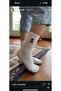 Cotton Winter Socks That Don'T Show Throughs - Embroidered Women's Winter Socks 1 Pair