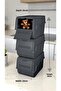 Motek MT-40 S-Box 8 لتر 3 قطع منظم متعدد الأغراض أنثراسايت (3*8 لتر) - 2