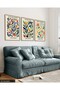 Botanical Poster 3 Piece Wooden Framed Painting Act