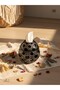 Cutting Decor Glass Handcrafted Czech Al Napkin Holder, Table Decoration - 2