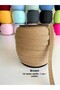 10 Meters Width 1 cm Brown 100% Cotton Narrow Webbing-Herringbone Bias Tape-Strip-Extrafoam-Sewing Concealer
