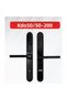 Kd050/50-200 Electronic Door Handle Lock - Password, Fingerprint, Card - 4