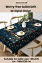 Christmas Tablecloth New Year- 5D Digital Design Special Weaving Deer Christmas - 3