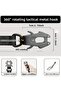 Handmade-Waterproof Biothane Dog Leash with Tactical Metal Carabiner - 4