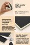 Sponge Sandpaper (180 Grit) Wood Furniture Metal Pots and Pans Hobby Hand Sandpaper Wet Dry 2 Pieces - 3