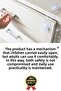 New Adjustable Cabinet Drawer Door Protection Device Baby Child Safety Lock 9 Pieces 17 cm - 2