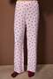 Pembe Çizgili Viskon Dokuma Pijama Takımı THMAW26PT00106 - 3