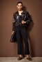 Kahverengi Yüksek Bel Comfort/Esnek Crop Flare Jeans TWOAW26JE00278