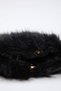 Black Faux Fur Crossbody Women's Shoulder and Phone Bag Takaw26Oc00067 - 4