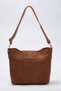 Tan Suede Buckle Detailed Women's Midi Tote Shoulder Bag Takaw26Oc00063 - 5