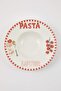 Pasta Lovers Desenli Porselen Makarna Tabağı TPHAW25TBK00004 - 2