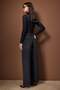 Siyah Taş Detaylı Normal Bel Wide Leg Jeans TWOAW26JE00284 - 4