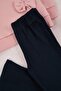 Pembe Bisiklet Yaka Oversize Kız Çocuk Örme Alt - Üst Takım TKDAW26AU00021 - 3