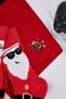 Red Christmas Themed Boxer-Sock Underwear Set Tmnaw25Cc00000 - 2