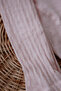 Children's Cotton Pantyhose Pink Color Embossed Pattern - 2