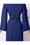 Judge Collar Waist Tied Dress -Laci - 8