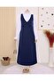 Long Jile with Shoulder Straps - Dark Blue - 4