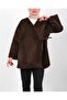 Side-Tie Fur Jacket - Earthy - 2