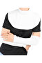 Collar + Sleeve Set - Plain Model - White - (St176), (Id 7817602) - 3