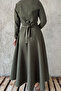 Jacket Collar, Embroidered Dress, Height 140 cm - 7