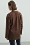 Wide Sleeve Oversize 2-Pack T-Shirt 964 Beige/Brown - 7