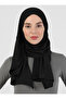 Premium Sport Athletic Micro Fabric Airy Porous Shawl - St 095 Black - 2