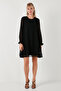 Crew Neck Long Sleeve Chiffon Evening Dress Dress 611El303 - 4