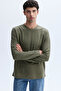 Men's Mink Color Crew Neck Sweatshirt