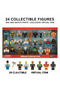 Roblox Ultimate Collector’s Set – Series 1 Action Figures for Kids | 24PCS Gaming Character Toy Set - 3