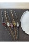 Retro Minimal Chain Cord Vintage Women's Wristwatch - 2