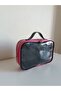 Women's Makeup and Travel Bag with Transparent Cover - 4