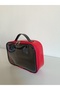 Women's Makeup and Travel Bag with Transparent Cover - 5