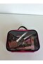 Women's Makeup and Travel Bag with Transparent Cover - 6