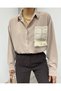 Knitted Pocket Buttoned Ayrobin Shirt - 6