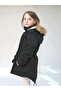 Girl's Winter Coat - Long Winter Canvas Coat - Thick Winter Coat - Puffer Hooded Coat - 2