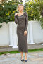 Women's Camisole Square Neck Balloon Sleeve Dress - 8