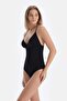 Black Triangle Swimsuit - 3
