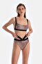 High Waist Brown Bottom - 5