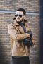 Tuci Aldrin Slim Fit Leather Jacket - 4