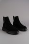 CHELSEY Genuine Leather Double Zip Men's Winter Boots - 5