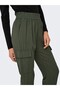 بنطلون ONLARS LIFE HW PB CARGO PANT CC WVN نسائي أخضر - 15245364 - 4