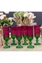 6-Person 12-Piece Double Color Luxury Coffee Presentation Set - Standing Coffee Side Water Glass - 2