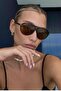 Ren Sepia Air Unisex Brown Pilot Sunglasses |   Uv400 Protection - 2