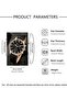 Men's Watch. Notebook. Triple Pen and Chocolate. Gift Box - 4