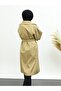 Buttonless Belted Standard Bonding Cap -Caramel - 4