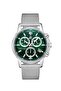 BEVERLY HILLS POLO CLUB BP3647X.370 Men Multi Function Display Watch & Metal Strap Silver